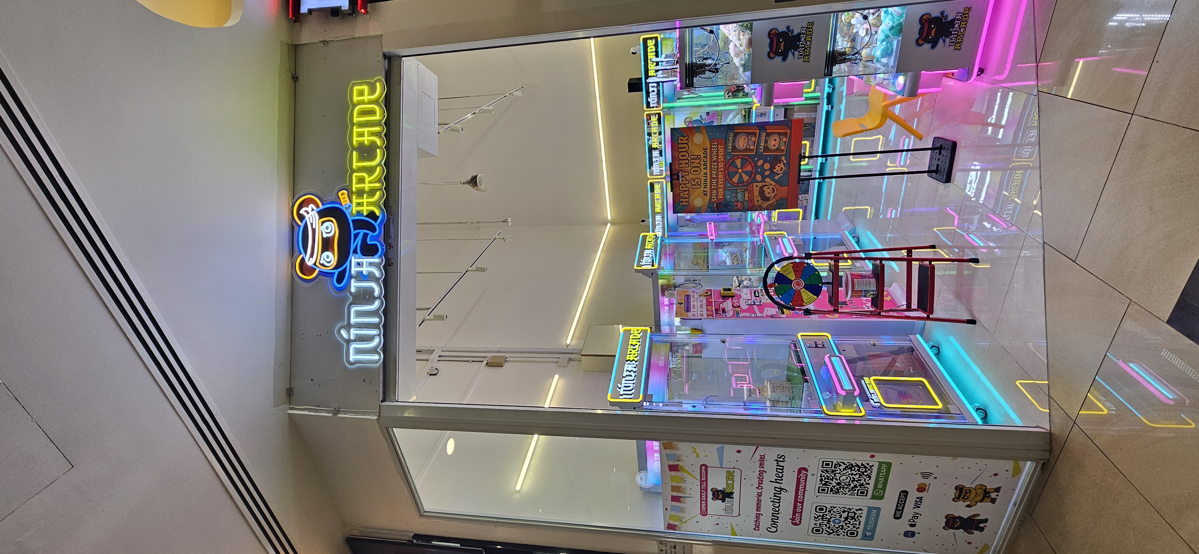 Arcade interior